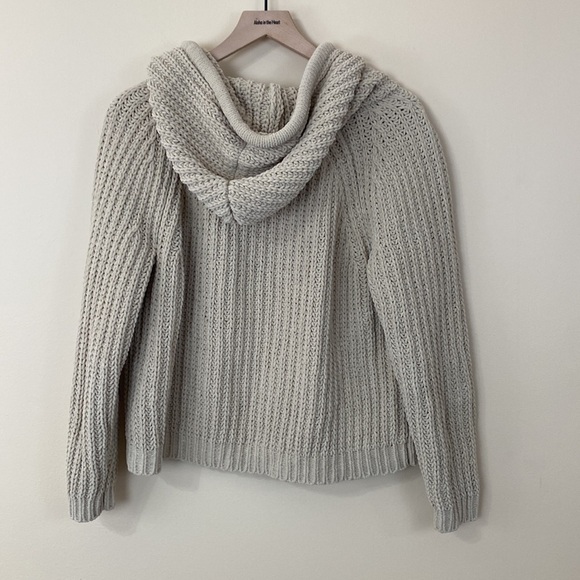 Loft lounge collection chunky knit hoodie - Picture 5 of 5